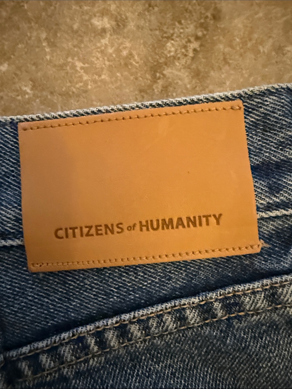 Citizens Of Humanity Distressed Horseshoe Denim Jeans Magnolia Wash 30 - Picture 4 of 9